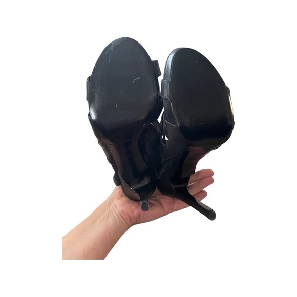 NWOT Via Spiga Gladiator Heel in Black Women’s U.S. Size 8.5 M. - Picture 3 of 16